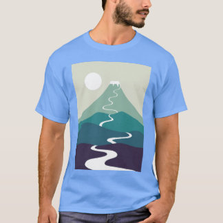 Katzenlandschaft T-Shirt