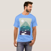 Katzenlandschaft T-Shirt (Vorne ganz)