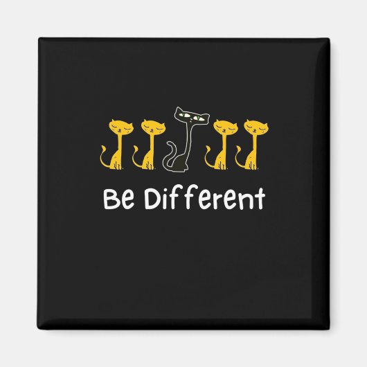 Katzenlängen Magnet (Vorne)