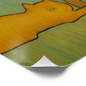 Katzenleben Poster (Ecke)