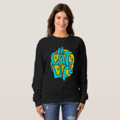 Katzenleben Sweatshirt (Vorne ganz)