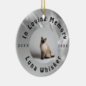 Katzenleben-Timeline-Foto-Memory-Art Keramik Ornament (Rechts)