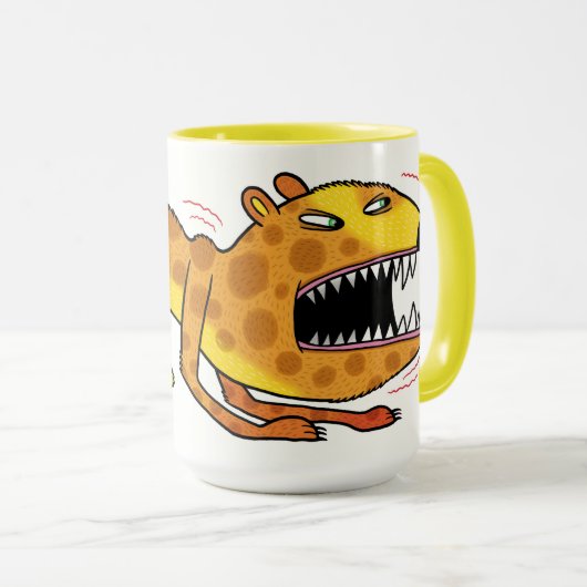 Katzenleopard Tasse (VorderseiteRechts)