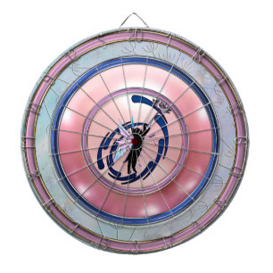 Katzenleuchter Dartscheibe