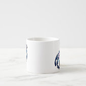 Katzenleuchter Espressotasse (Vorderseite)
