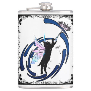 Katzenleuchter Flachmann