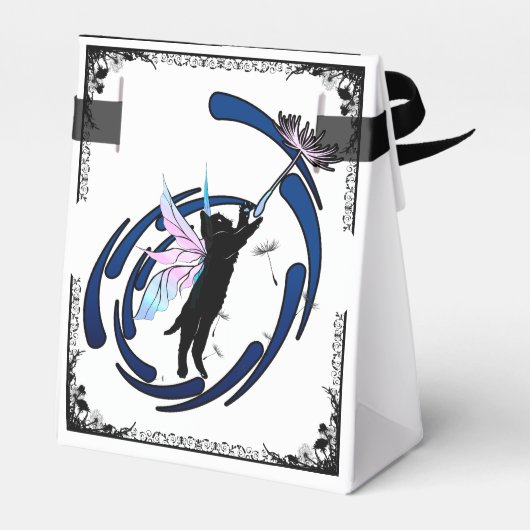 Katzenleuchter Geschenkschachtel (Rückseite)