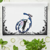 Katzenleuchter Handtuch (Gefaltet)