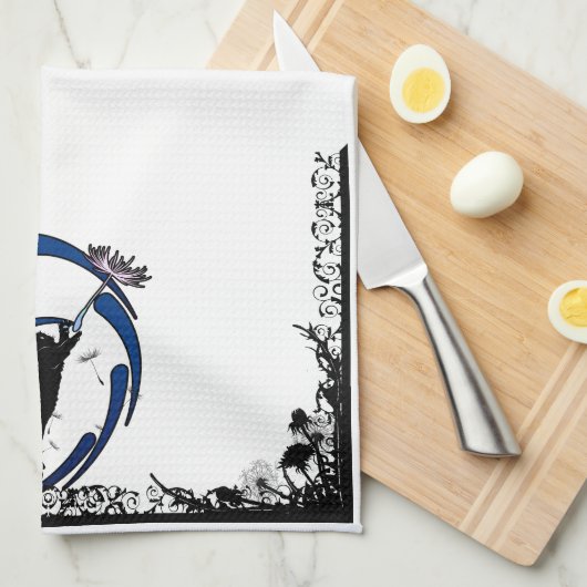 Katzenleuchter Handtuch (Viertel Falte)