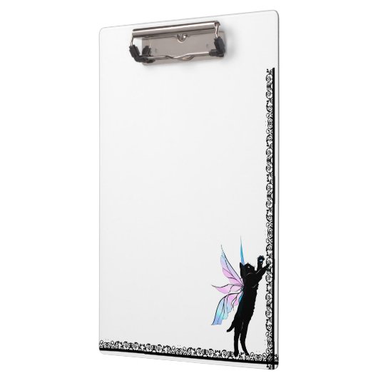 Katzenleuchter Klemmbrett (Links)