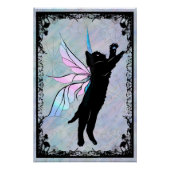 Katzenleuchter Poster (Vorderseite)