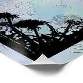 Katzenleuchter Poster (Ecke)