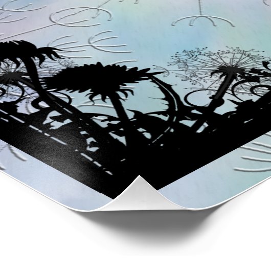 Katzenleuchter Poster (Ecke)