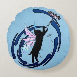 Katzenleuchter Rundes Kissen