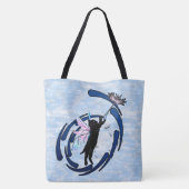 Katzenleuchter Tasche (Rückseite)