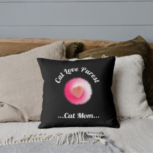 Katzenliebe Reinste Personalisierte Süße Lustige Z Kissen