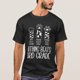 Katzenliebhaber 3. Klasse Lustig Zurück zur Schule T-Shirt