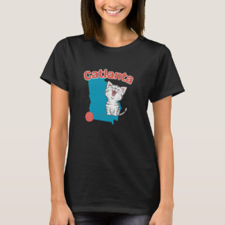 Katzenliebhaber Atlanta Georgia Katzenvater Katzen T-Shirt