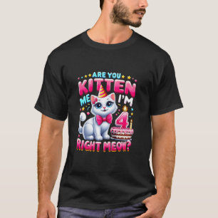 Katzenliebhaber Bist du mich gerade jetzt am Kitze T-Shirt