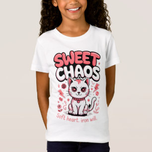 Katzenliebhaber-Bold-Geschenk für Mädchen – Süße C T-Shirt