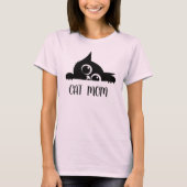 Katzenliebhaber Design T-Shirt (Vorderseite)