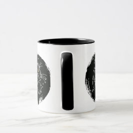 Katzenliebhaber-Design zum Ausschneiden Tasse