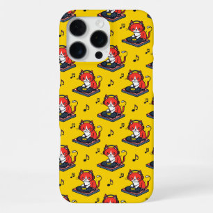 Katzenliebhaber-DJ für Musikfans iPhone 16 Pro Max Hülle