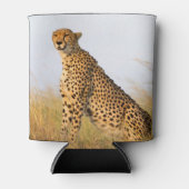 Katzenliebhaber Gepard Foto Dosenkühler (Vorderseite)