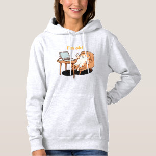 Katzenliebhaber-Geschenk mir gehts gut Hoodie