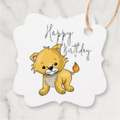 Katzenliebhaber Geschenkanhänger (Rückseite)