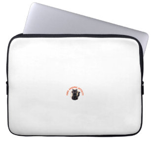 Katzenliebhaber Halloween Purr-anormale Aktivität  Laptopschutzhülle