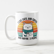Katzenliebhaber-Kaffe-Humor-Tasse Geschenk für Int