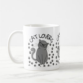 Katzenliebhaber Kaffeetasse