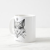 Katzenliebhaber Kaffeetasse (Vorderseite Links)