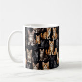 Katzenliebhaber Kaffeetasse (Links)