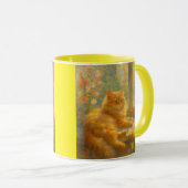 Katzenliebhaber-Kaffeetasse Tasse (VorderseiteRechts)