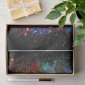 Katzenliebhaber| Katze im Galaxy-Weltraumkosmos Seidenpapier (Geschenk)