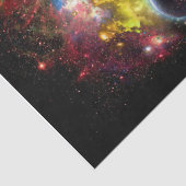 Katzenliebhaber| Katze im Galaxy-Weltraumkosmos Seidenpapier (Detail)