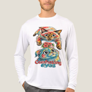 Katzenliebhaber Katze Lustig Siamese & Chartreux C Tri-Blend Shirt