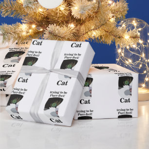 Katzenliebhaber Lustig Geschenkpapier