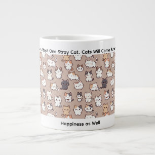 Katzenliebhaber Lustig  Jumbo-Tasse