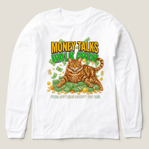 Katzenliebhaber Lustiges Geldgeschenk für lustige Tri-Blend Shirt