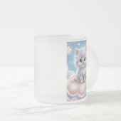 Katzenliebhaber Mattglastasse (VorderseiteRechts)