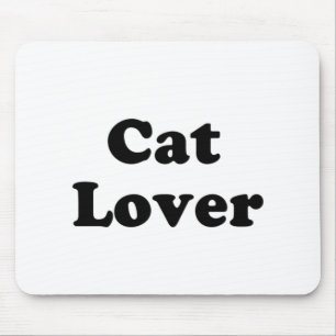 Katzenliebhaber Mousepad