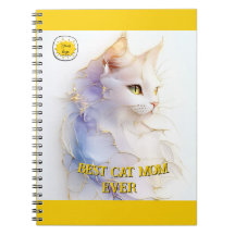 Katzenliebhaber-Mutter-Foto gelb
