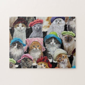 Katzenliebhaber Puzzle