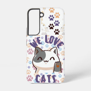 Katzenliebhaber Samsung Galaxy Hülle