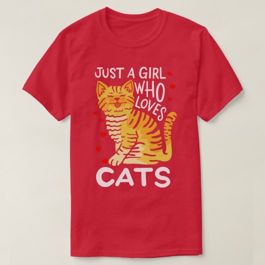 Katzenliebhaber T-Shirt (Design vorne)