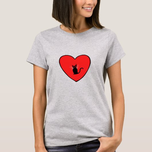 Katzenliebhaber T-Shirt (Vorderseite)