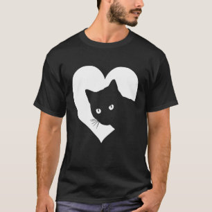 Katzenliebhaber T-Shirt, der Katzen liebt Lustiges T-Shirt